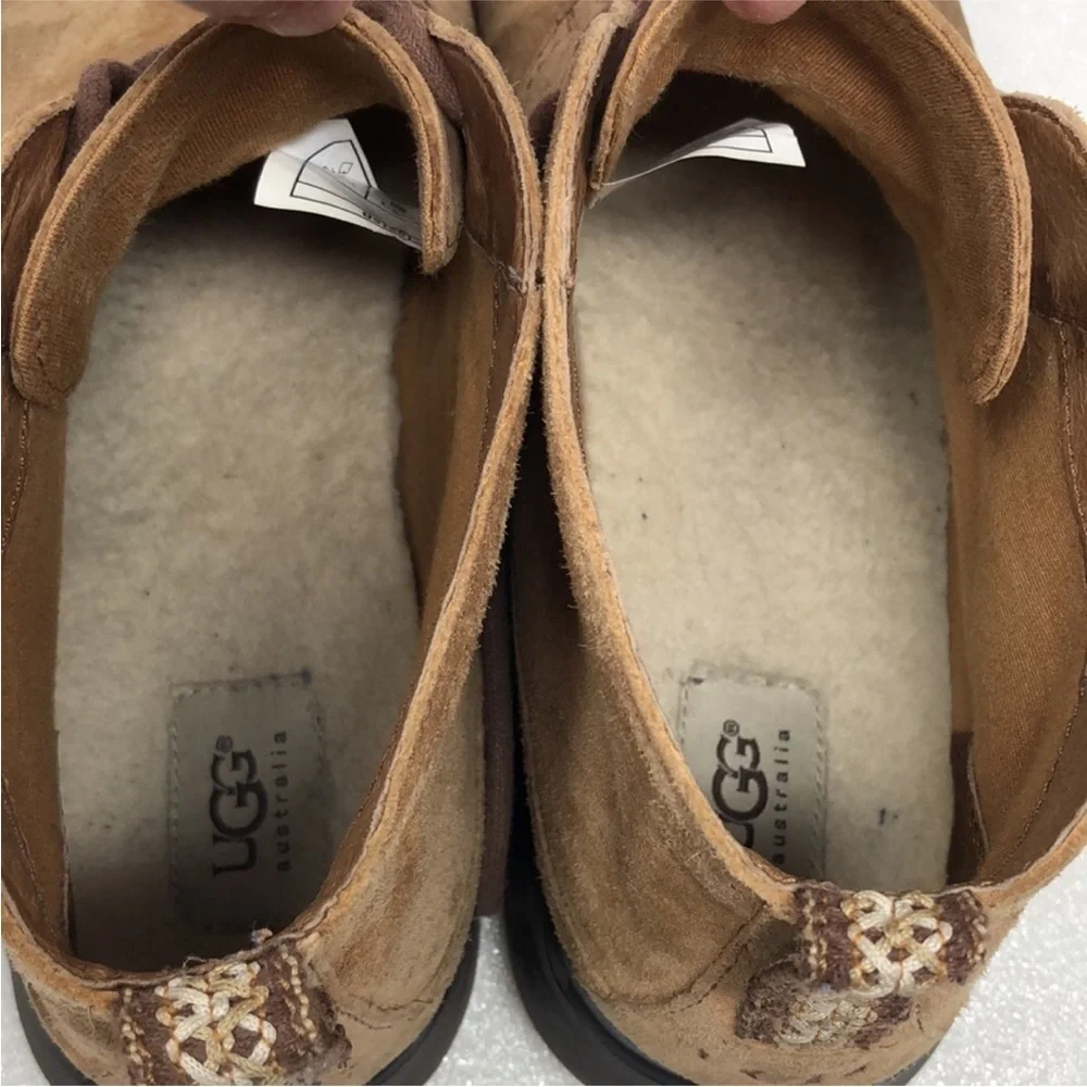 UGG Boots Freamon Chukka Chestnut Suede Ankle Men’s Size 11